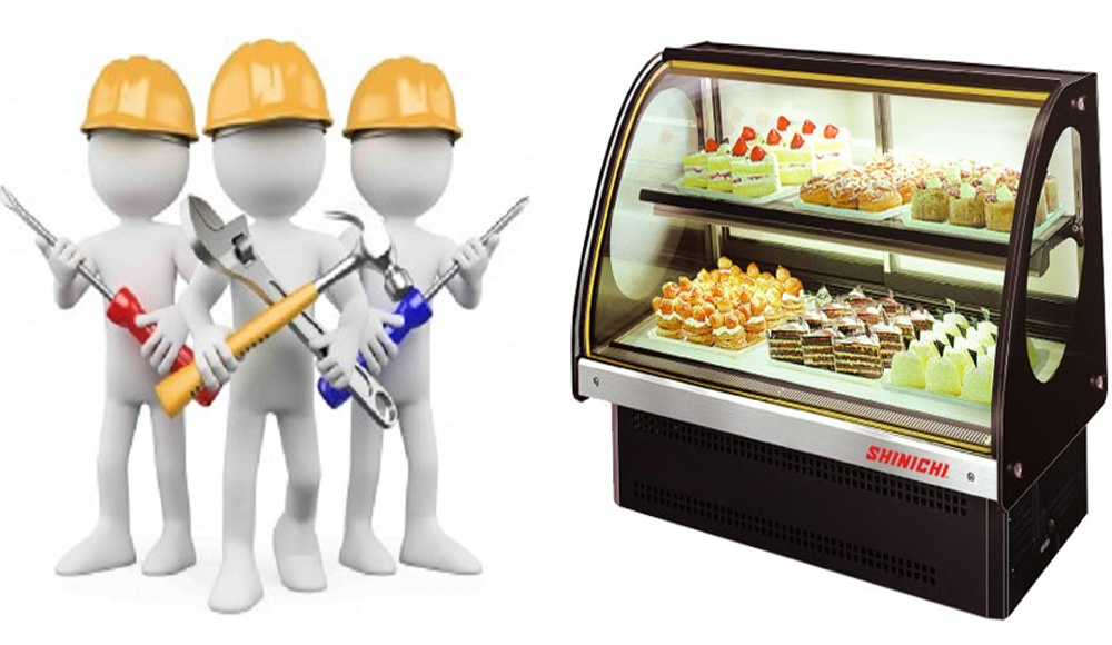 Địa chỉ sửa tủ bánh kem không lạnh giá rẻ tại Hà Nội