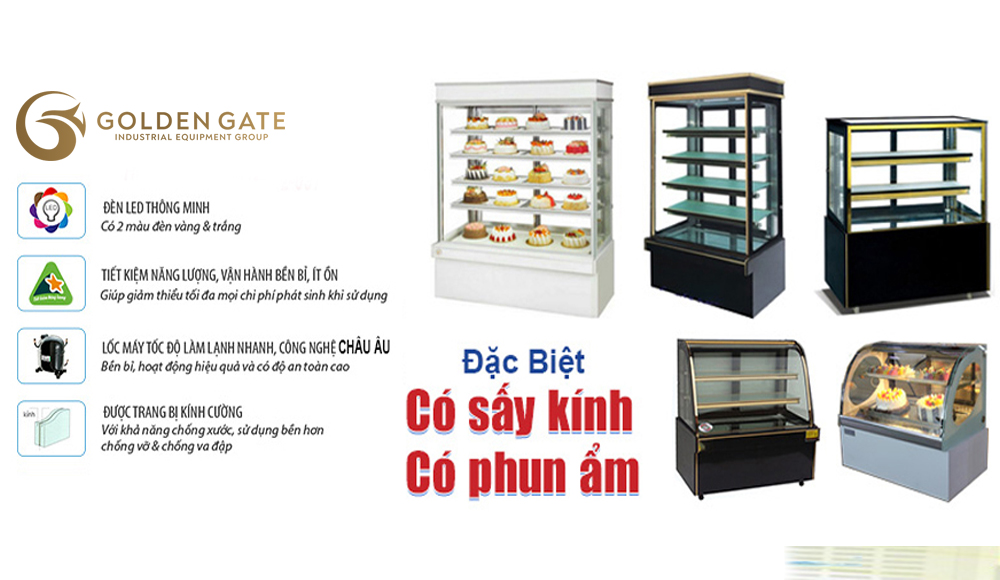 Top 3 tủ trưng bày bánh kem tốt nhất hiện nay