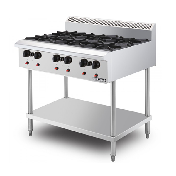 Bếp âu 6 họng chân đứng Berjaya OB6FS-17