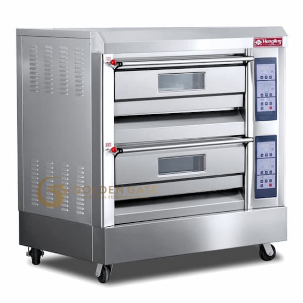 Lò nướng 2 tầng 4 khay dùng điện Hongling Model XYF-2HP-N