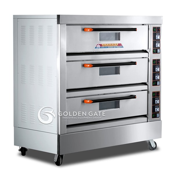 Lò nướng 3 tầng 9 khay dùng điện Hongling Model XYF-3KAL-T