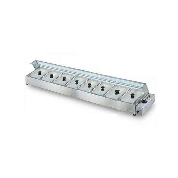 Quầy giữ nóng thức ăn Berjaya BMC 8WC