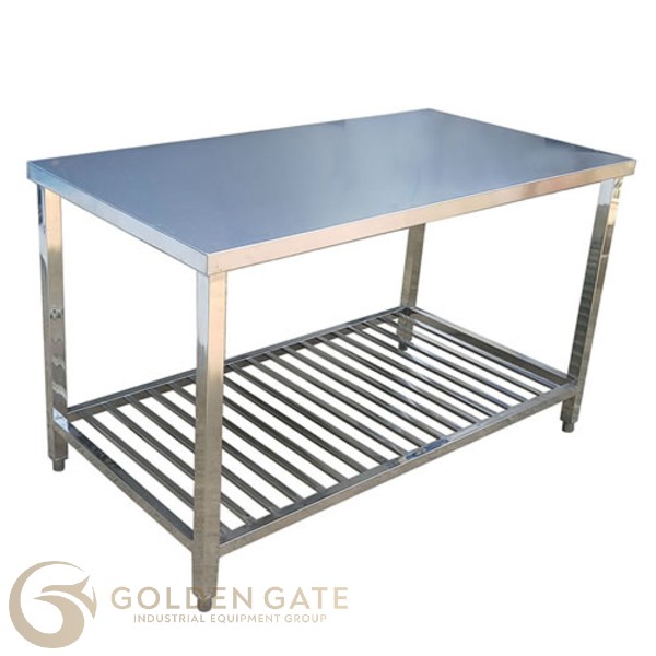 Bàn sơ chế 2 tầng giá nan