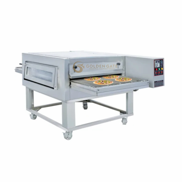 Lò nướng pizza băng chuyền dùng điện Hongling PZE-14H