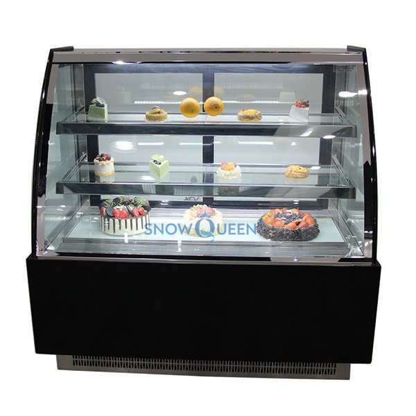 Tủ trưng bày bánh 3 tầng kính cong SnowQueen SNQ-LD15H