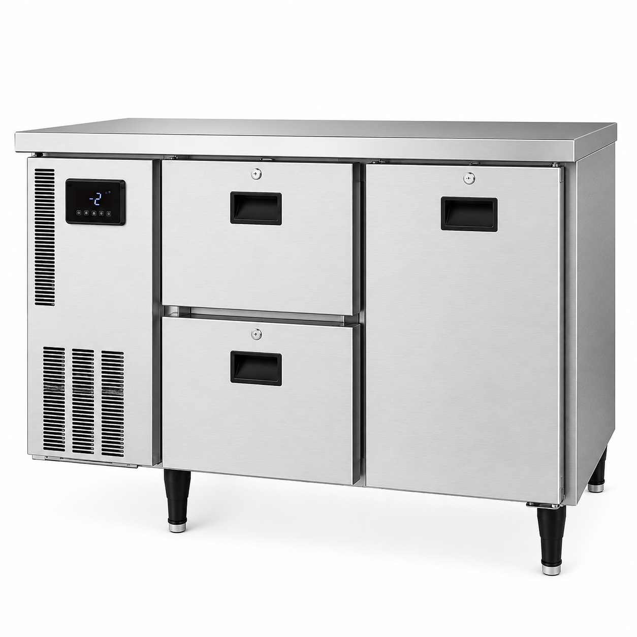 Bàn mát 1 cửa 2 ngăn kéo Hoshizaki RTDW137MS4-2D