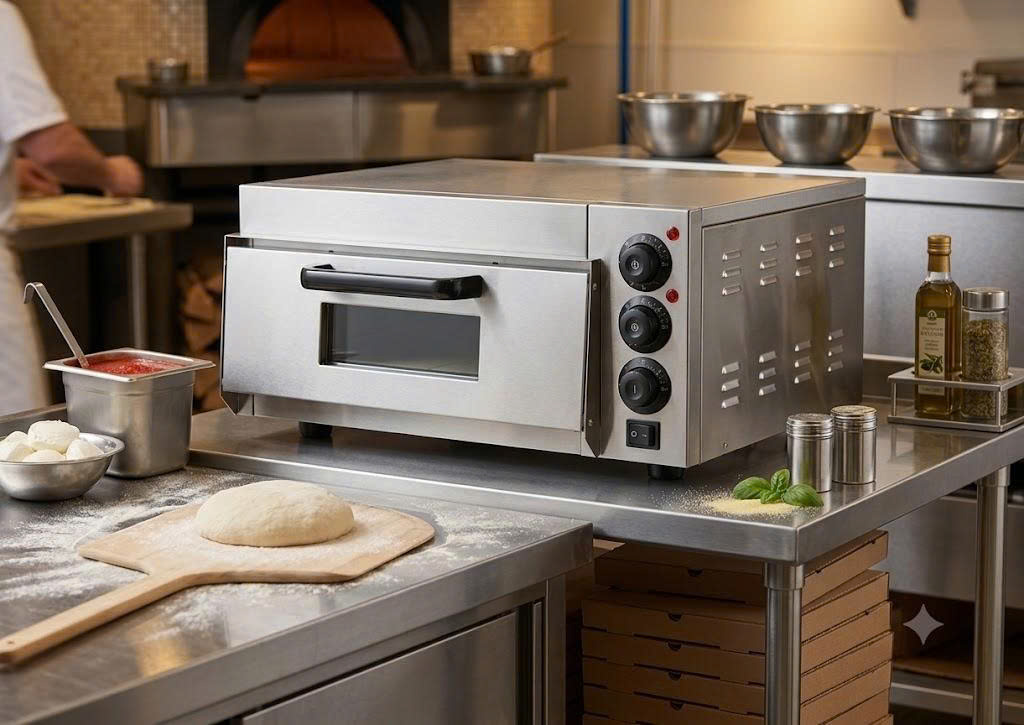 Lò nướng Pizza dùng điện Hongling PZD-415M-01