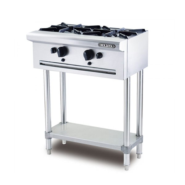Bếp âu 2 họng chân đứng Berjaya OB2SFS