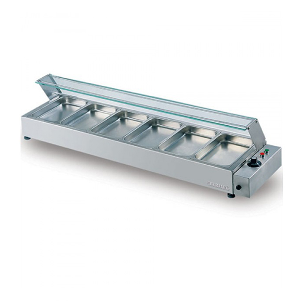 Quầy giữ nóng thức ăn Berjaya BMC 6