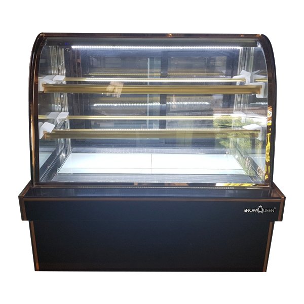 Tủ trưng bày bánh 3 tầng kính cong SnowQueen SNQ-YS18