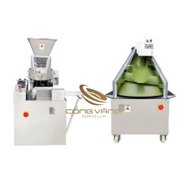 Máy chia bột vo tròn dây chuyền tự động Hongling AUR-1P